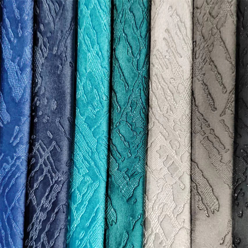 W9081 + tessuto per tende in flanella in rilievo 3D in velluto olandese con fiori pressati 3D