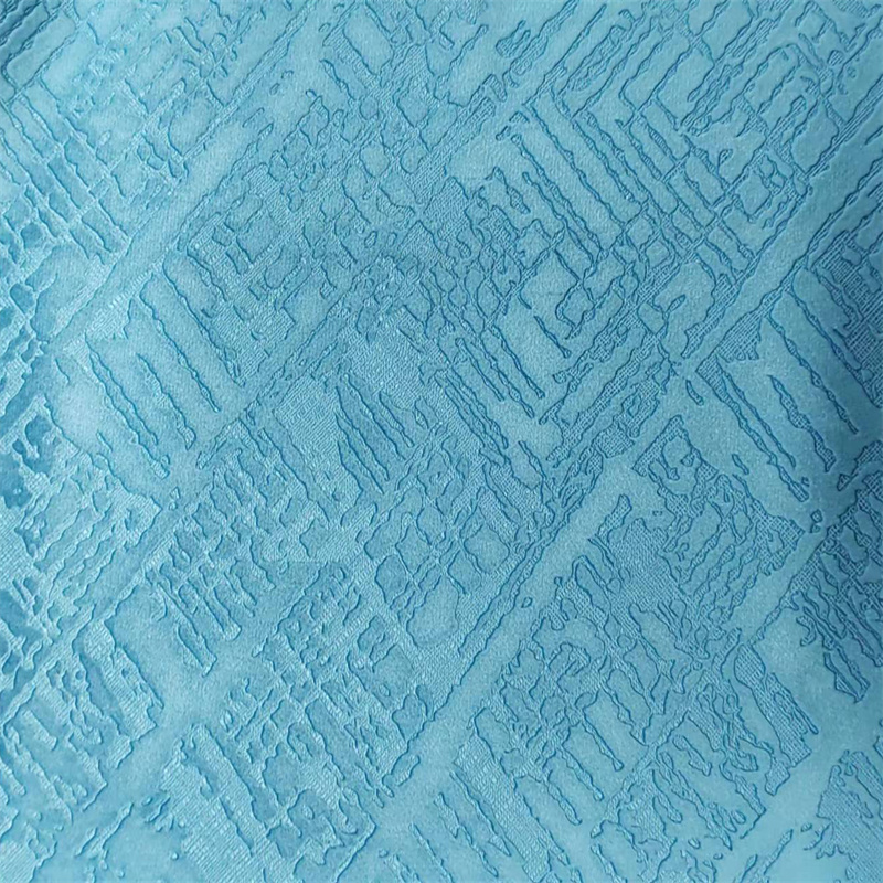 W9081 + tessuto per tende in flanella in rilievo 3D in velluto olandese con fiori pressati 3D